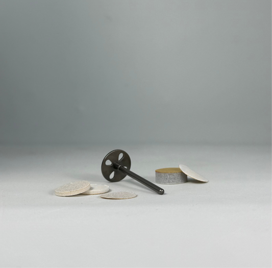 SET PÉDICURE PODODISC COMPRENANT UN DISQUE EXPERT S + 5 LIMES RECHARGES ADHÉSIVES GRAIN 180 (15MM)