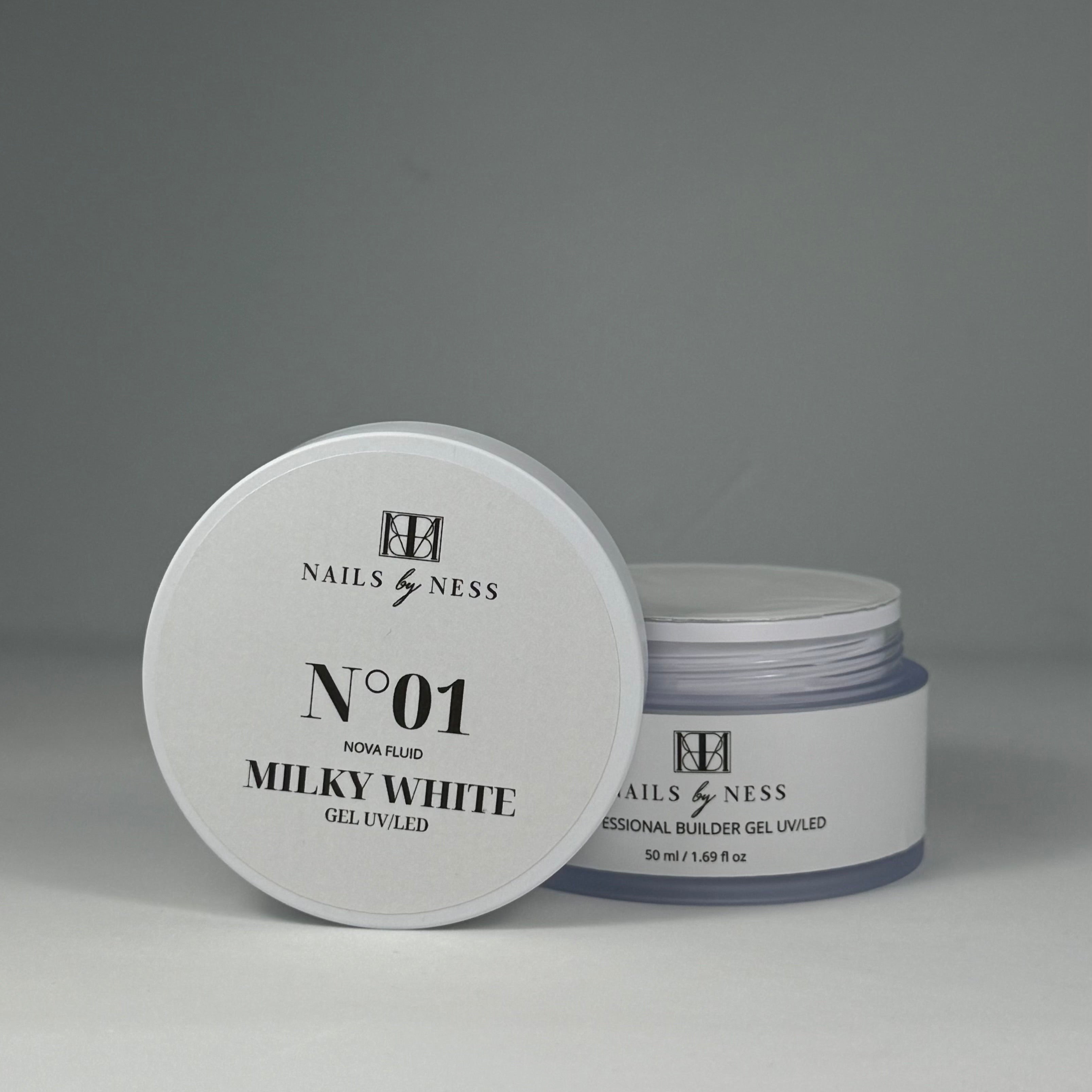 01 MILKY WHITE - GEL UV